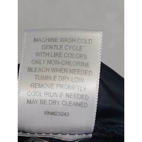 New York & Company stretch women's pants Navy white & blue plaid Size 2 Academia - Picture 7 of 8